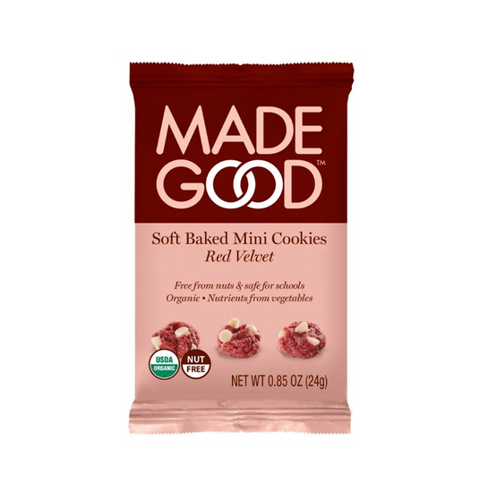 Made Good Soft Baked Cookie Minis - Red Velvet