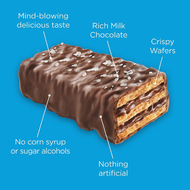 Load image into Gallery viewer, Little Secrets Crispy Wafer Milk Chocolate Sea Salt
