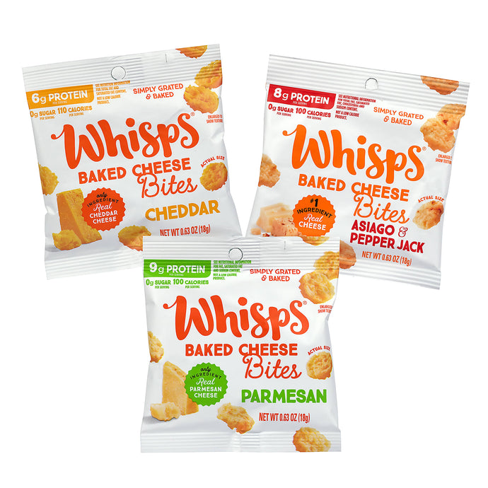 Whisps Baked Cheese Bites Variety