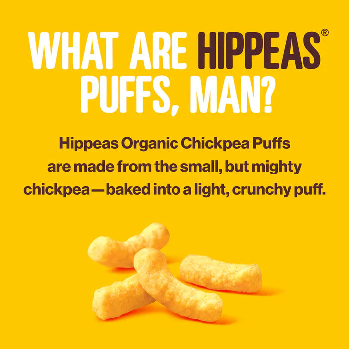 Load image into Gallery viewer, Hippeas Vegan White Cheddar Chickpea Puffs .8oz
