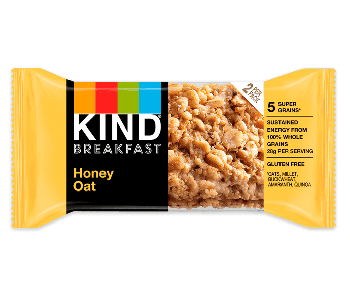 KIND Breakfast Bar - Honey Oat