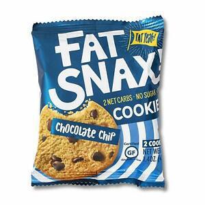 Load image into Gallery viewer, Fat Snax Chocolate Chip KETO Cookies
