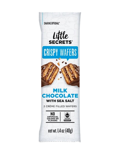 Little Secrets Crispy Wafer Milk Chocolate Sea Salt